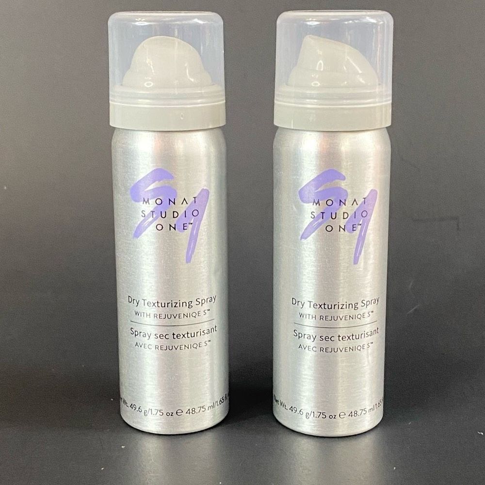 Monat Studio Dry Texturizing Spray Travel Size 2 Cans 1.75oz NEW